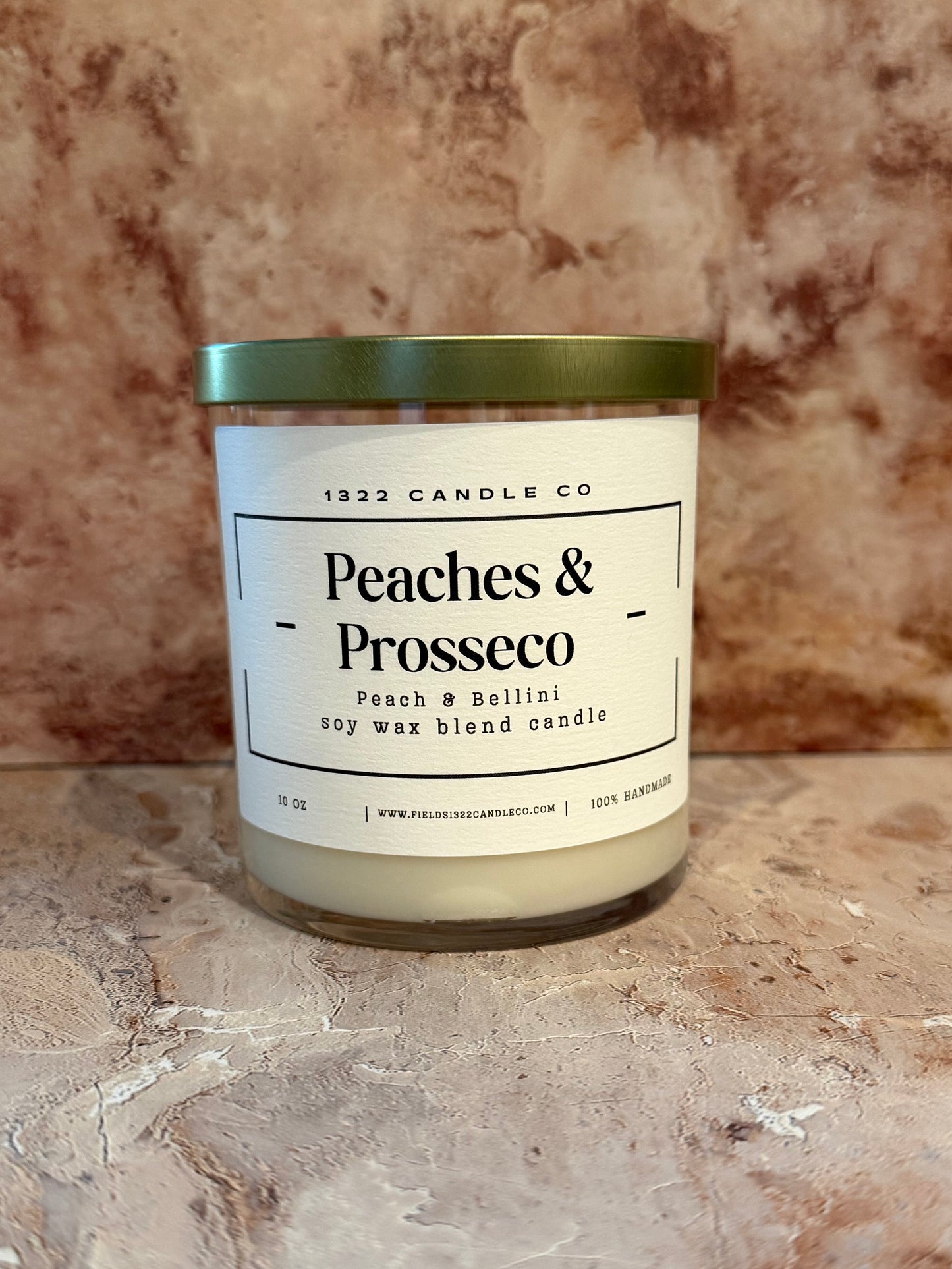 Peaches & Prosseco 10oz.