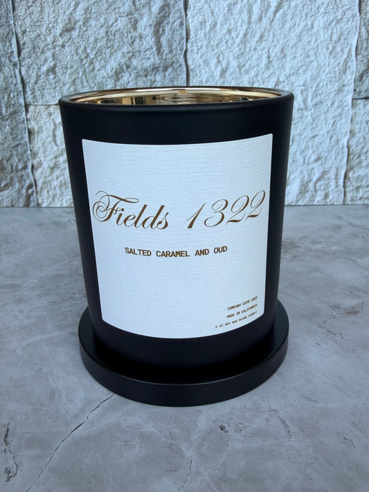 Salted Caramel And Oud 9oz. New Jar